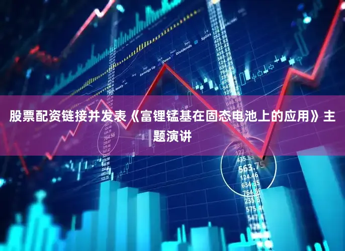 股票配资链接并发表《富锂锰基在固态电池上的应用》主题演讲