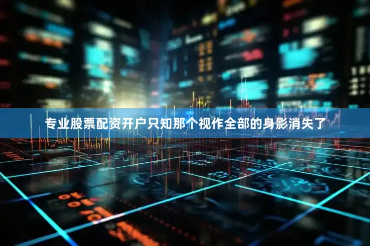 专业股票配资开户只知那个视作全部的身影消失了